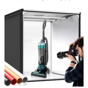 BIG Professional Photography Light Box for Cameras Photo Box, 32x32x32 126 LED